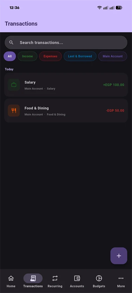 Transactions