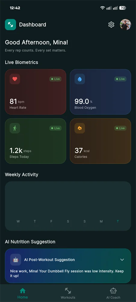 FitVerse Home