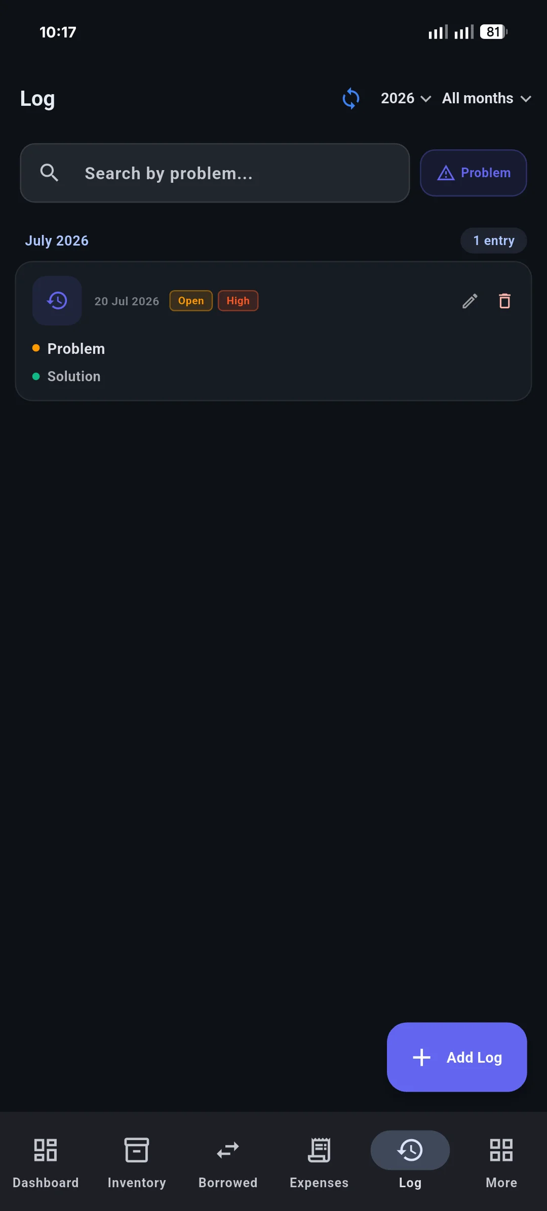 Log
